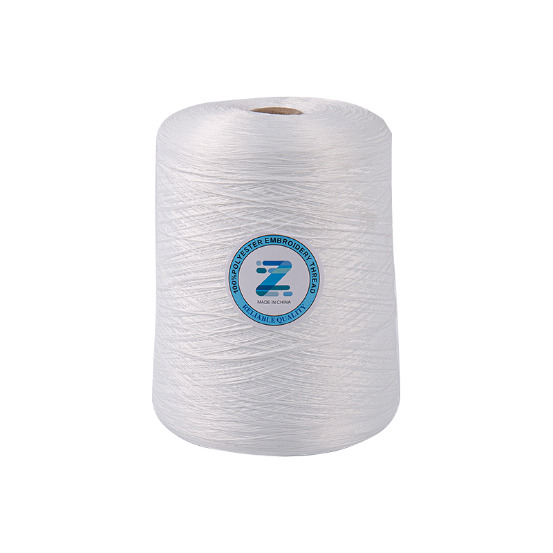 Sợi thêu polyester 150d DTY Sữa mềm cho ren GPO
