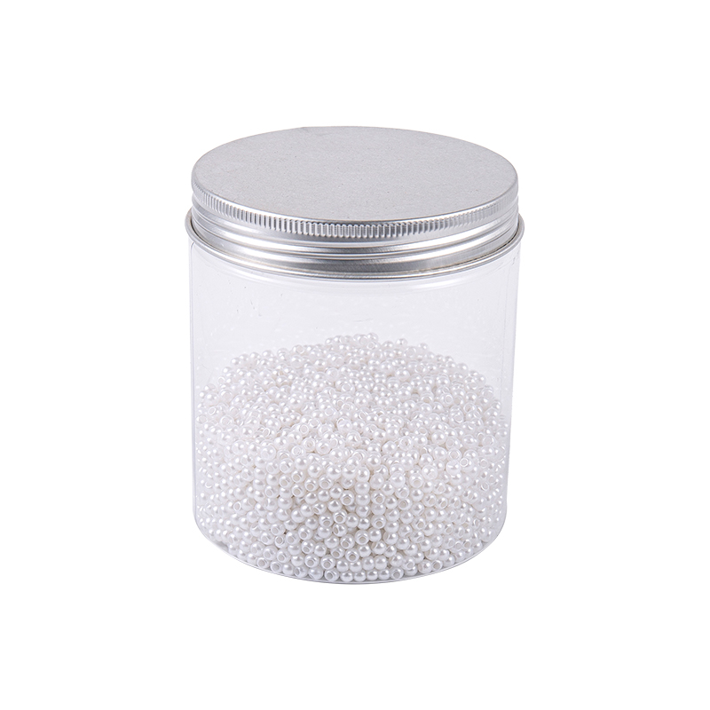 Hạt thủy tinh thêu kiểu ngọc trai trắng 3.0mm